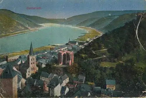 Germany postcard Bacharach