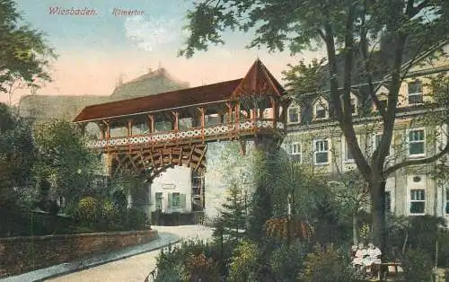 Germany postcard Wiesbaden Rometor