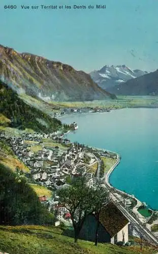 Switzerland postcard Dents du Midi