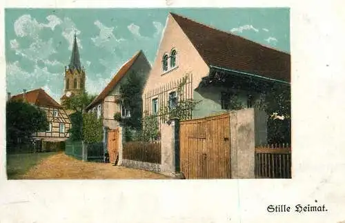 Switzerland postcard Stille Zeimat