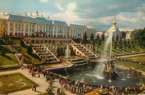 Russia St Petersburg Petrodvorets - the Great Palace