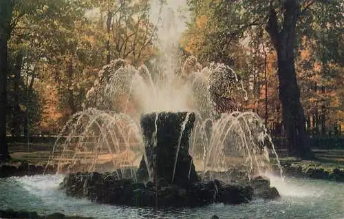 Russia St Petersburg Peterhof - Sheaf fountain