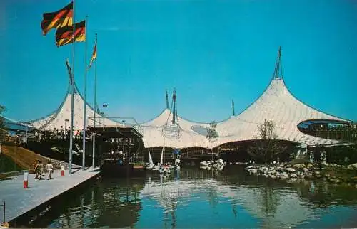 Canada Montreal Expo 1967 Pavilion of Germany