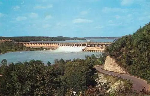 USA Osage river Bagnell Dam formed lake of Ozarks