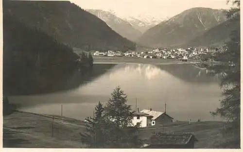 Switzerland postcard Blick auf Davos