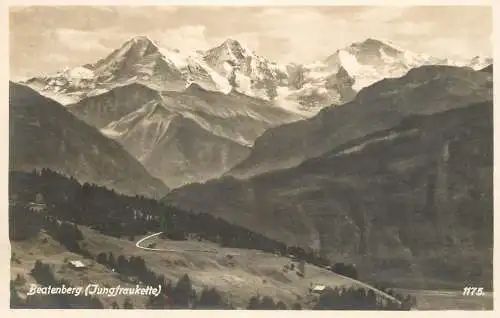 Switzerland postcard Jungfraukette Beatenberg