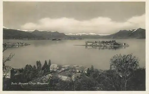Switzerland postcard Isola Boromee Lago Maggiore