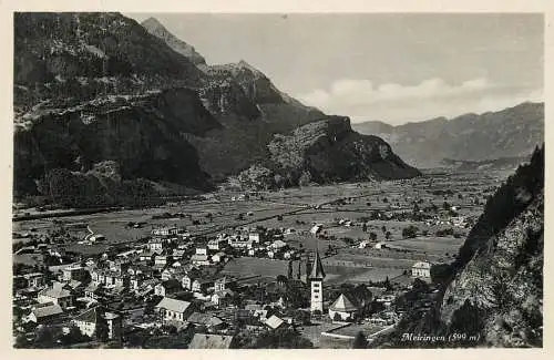 Switzerland postcard Meiringen