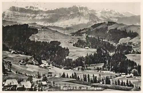 Switzerland postcard Eggiwil i.E. mit Hohgant