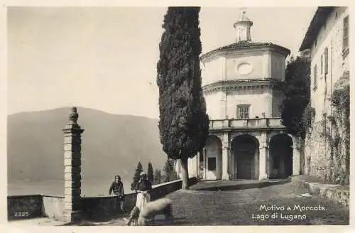 Switzerland postcard Lago di Lugano Motivo a Marcote