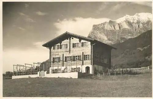Switzerland postcard place to identify cottage