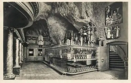 Switzerland postcard Mariastein Gnadenkapelle
