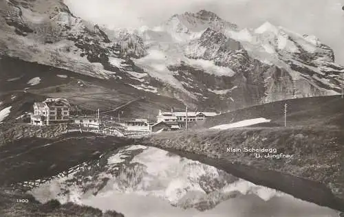 Switzerland postcard Klein Scheidegg u. Jungfrau