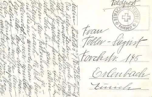 Switzerland postcard Brugnasco La Fibbia