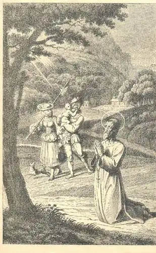 Switzerland postcard Luzern Niklaus von der flue