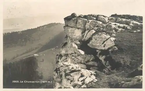 Switzerland postcard le Chasseron