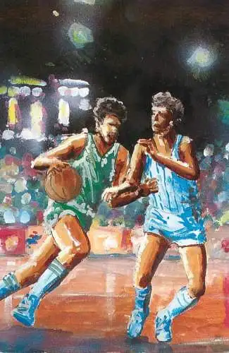 Sports postcard Basketball Loisir