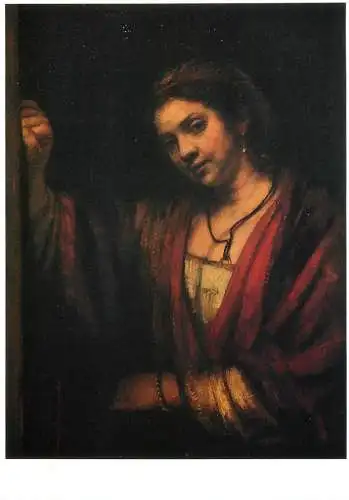 Fine arts painting Rembrandt van Rijn bildnis der Hendrikje Stoffels