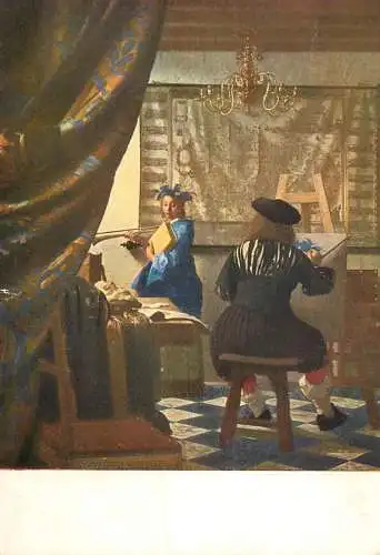 Fine arts painting Jan van der Meer ou Vermere de delft