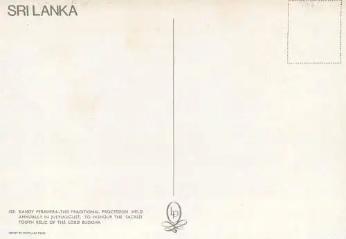 Sri Lanka Kandy Perahera procession