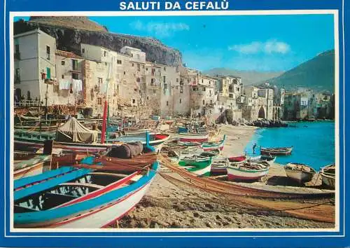 Italy saluti da Cefalu