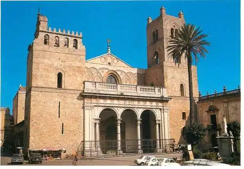Postcard Italy Palermo Monreale cathedrale