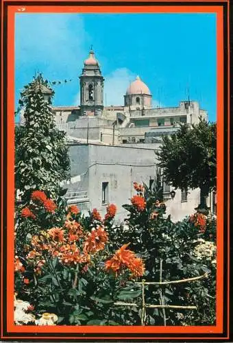 Italy Erice chiesa di San Giuliano vista dal Balio