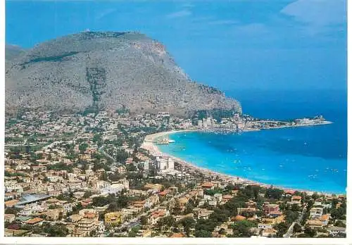 Italy Mondello panorama