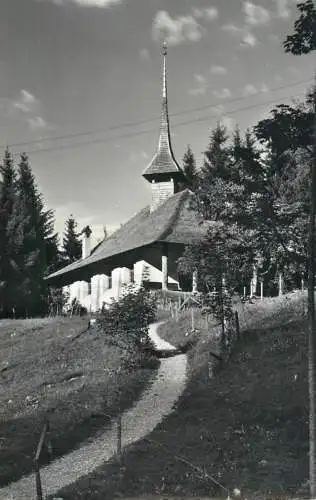 Switzerland Kapelle beim Kurheim Grimmalp Schwenden im Diemtigtal