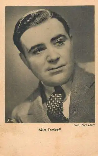 Cinema film star Akim Tamiroff foto: Paramount