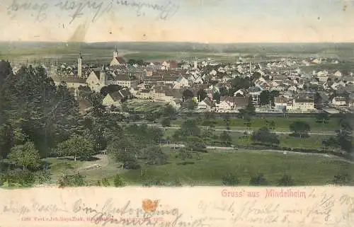 Germany gruss aus Mindelheim