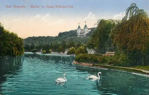 Germany Bad Neuenahr weiher im Kaiser Wilhelm park
