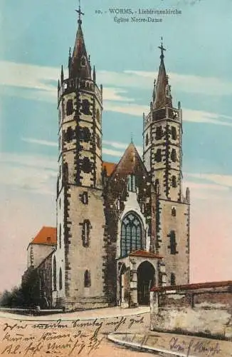 Germany Rhineland-Palatinate Worms eglise Notre Dame