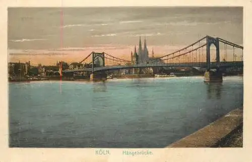 Germany Koln Hangebrucke