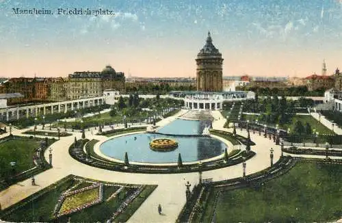 Germany Mannheim Frierihsplatz