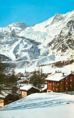 Switzerland Saas-Fee Alphubel Taschhorn