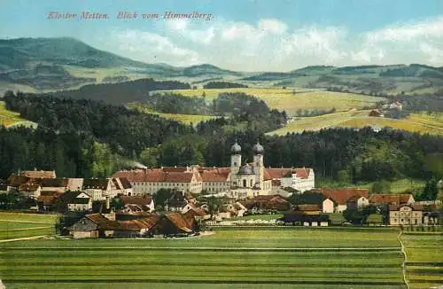 Germany Kloster Metten . Blick vom Himmelberg