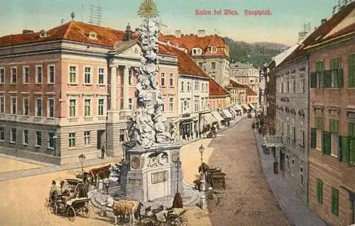 Austria Baden bei Wien Hauptplatz