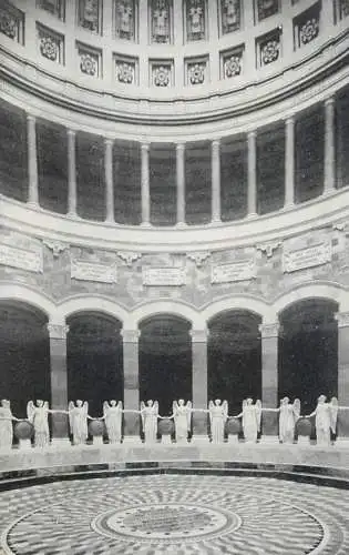 Germany Inneres der Befreiungshalle bei Kelheim an der Donau