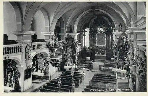 Germany Auerbach Pfarkirche Inneres