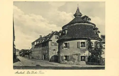 Germany Ansbach Der Dike Turm
