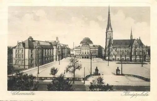 Germany Chemnitz Konigsplatz