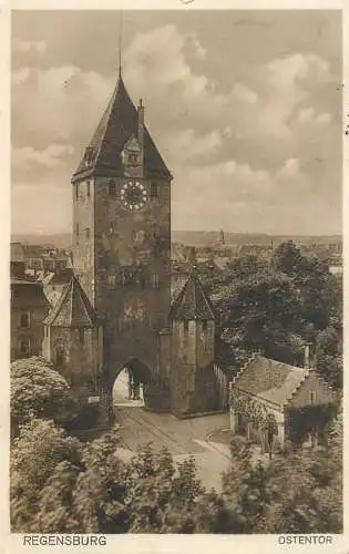 Germany Regensburg Ostentor
