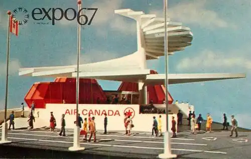 Canada Montreal Expo 1967 Air Canada Pavilion