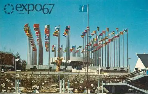 Canada Montreal Expo 1967 United Nations Pavilion