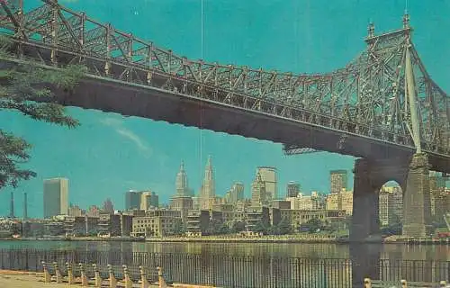 USA New York Queensboro bridge