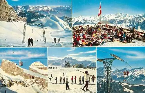 Switzerland Leysin Berneuse different aspects