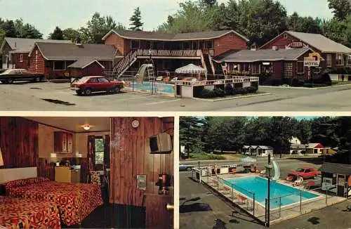 USA Old Orchard Beach ME Norman's Motel multi view