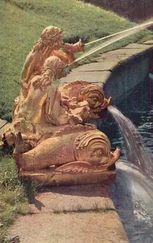 Russia Petrodvorets Great Cascade "Sirens" fountain