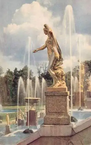 Russia Petrodvorets Great Cascade Galatea